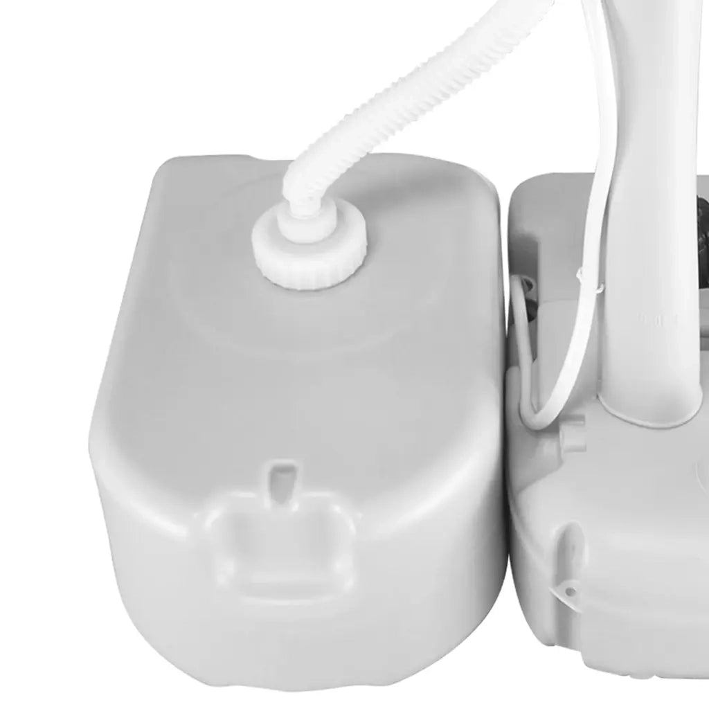 Serbatoio Acqua Portatile con Adattatore 24 L Grigio 154415