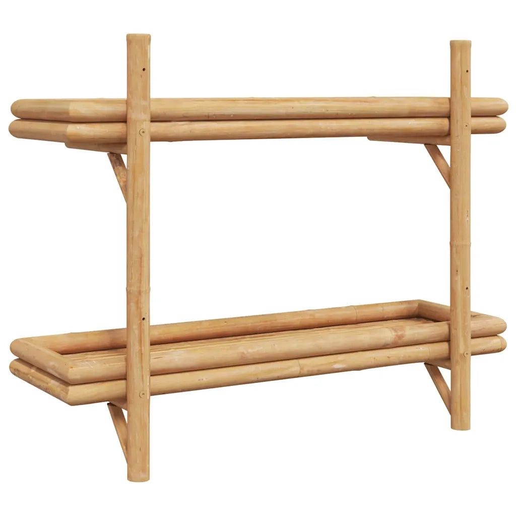 Scaffale da parete Marrone 75 x 26 x 60 cm Bambù 4107161