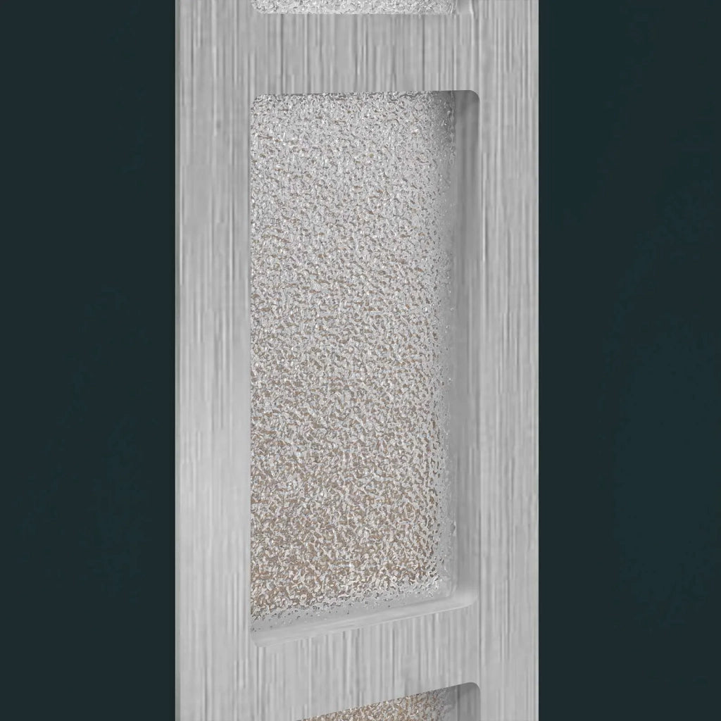 Porta Frontale Antracite 108 x 208 cm PVC 3445682