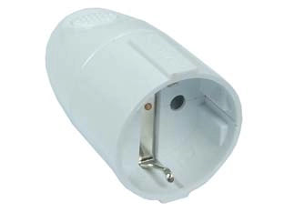 PRESA SCHUKO 2P+T BIANCA- - 16A bianca - 10 pezzi SYNTESY
