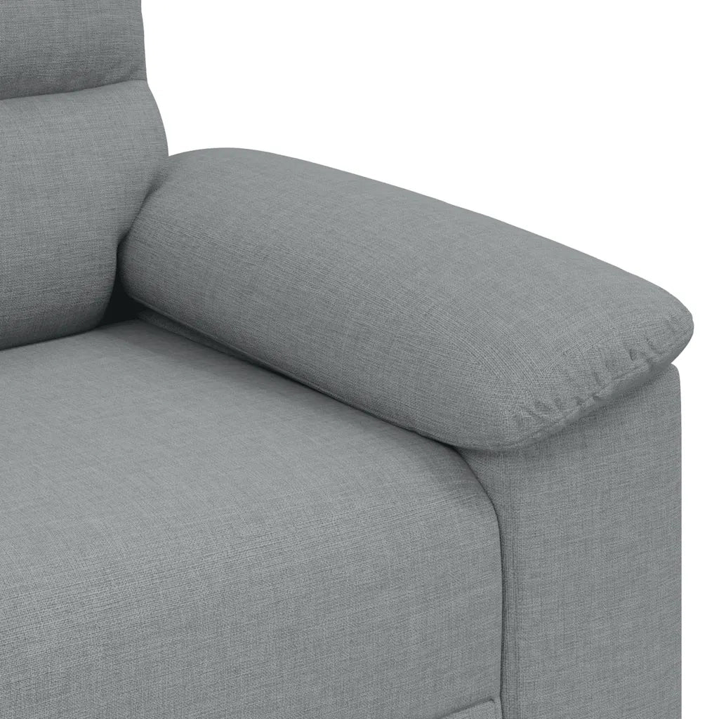 Divano a 2 Posti-Sofa 2 Posti Grigio Chiaro 120 cm in Tessuto 639445