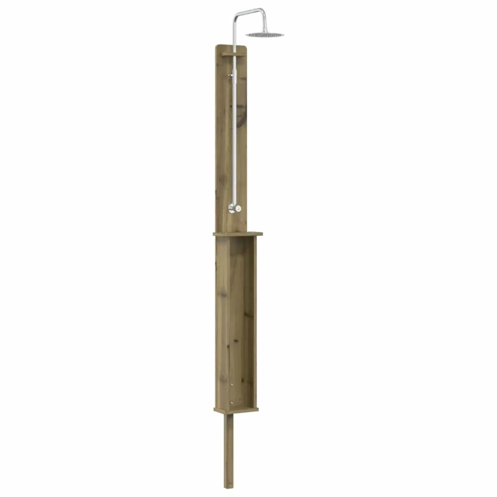 Doccia da esterno 246 cm Naturale 886355