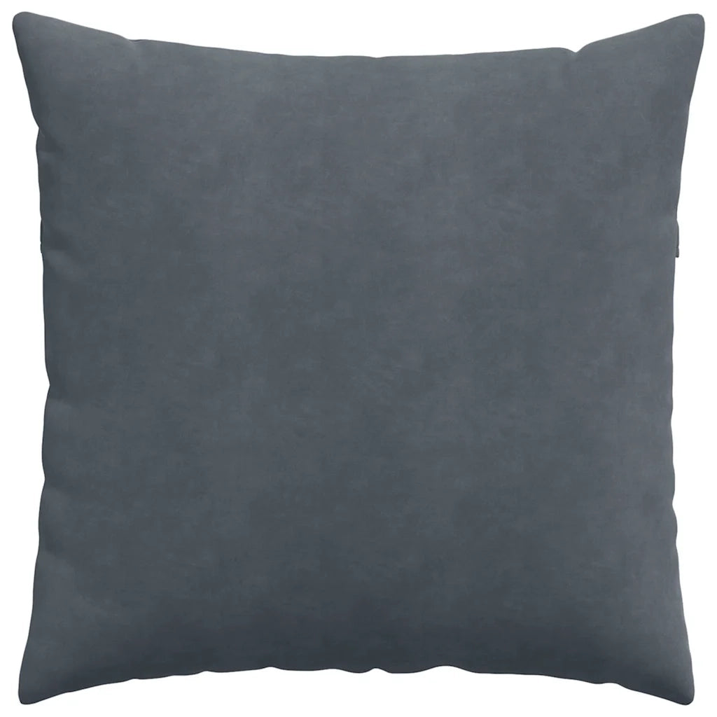 Cuscini da Divano 2 pz-Set di 2 Cuscini per Sofa Grigio scuro 60 x 60 cm 383740