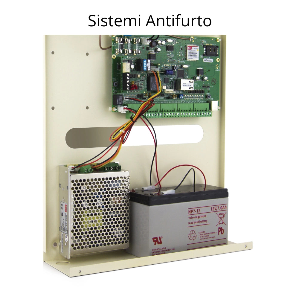 Batteria 12 volt 7 ah al piombo ricaricabile resistente attacco faston