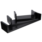 SET 3 MENSOLE U ROVERE 100X420X100