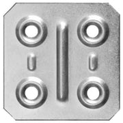 PIASTRINA PIANA 4x4 cm - 200 pezzi