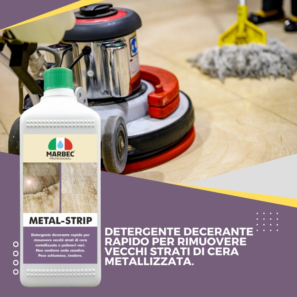 Detergente sgrassante professionale METAL-STRIP   5LT