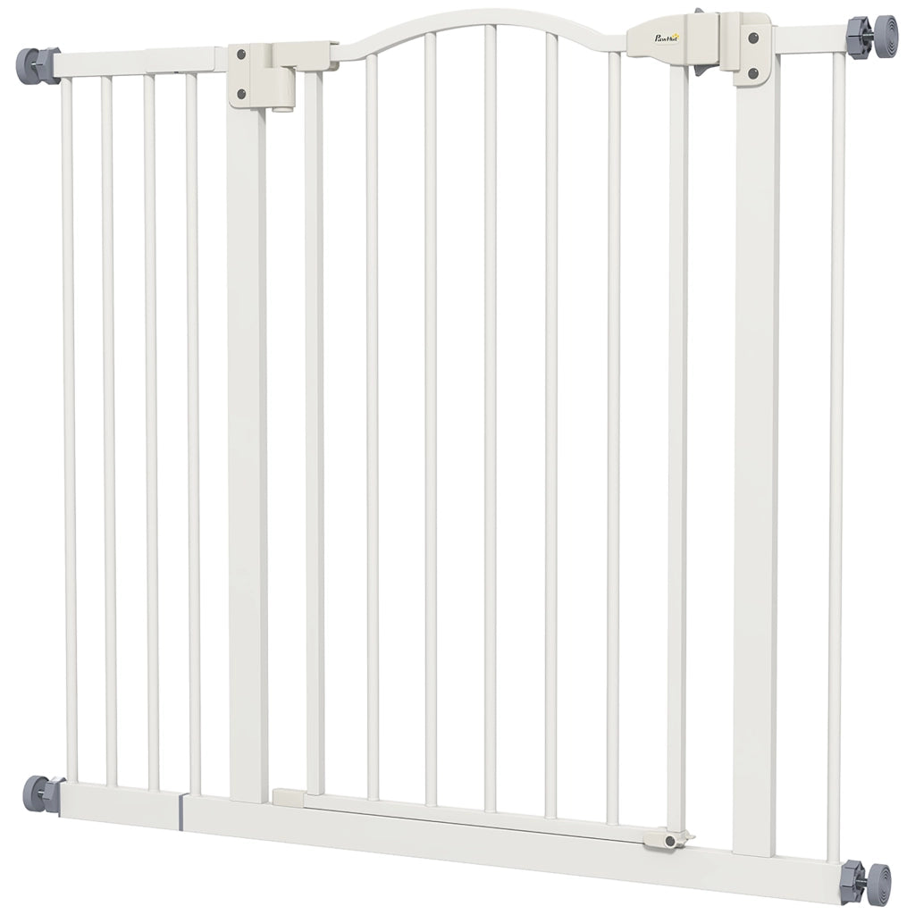 Barriera per Cani Porta Scala Bianco ¨C Minimal ¨C 74-94 cm
