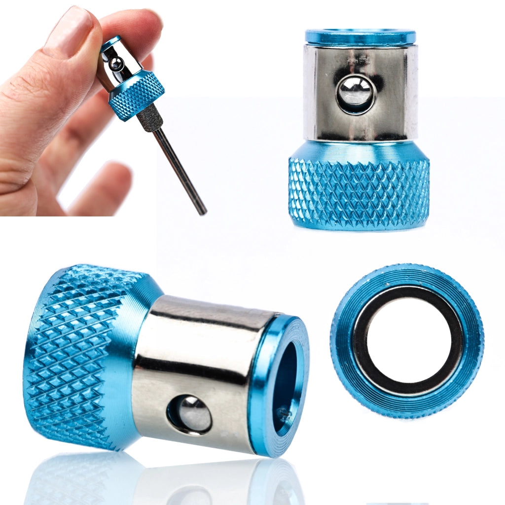 Adattatore Magnetico HEX 1/4" – Anello Magnetico Potente | Acciaio Temprato, Dimensioni 15x23 mm
