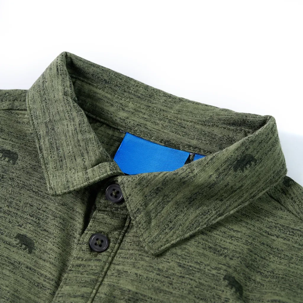 Camicia per Bambini Cachi M¨¦lange 116