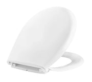 Sedile Wc Boxer Termoplastico Bianco con cerniere INOX