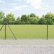 Palo della recinzione Grigio 100 x 0,8 m (rete da 36 mm)