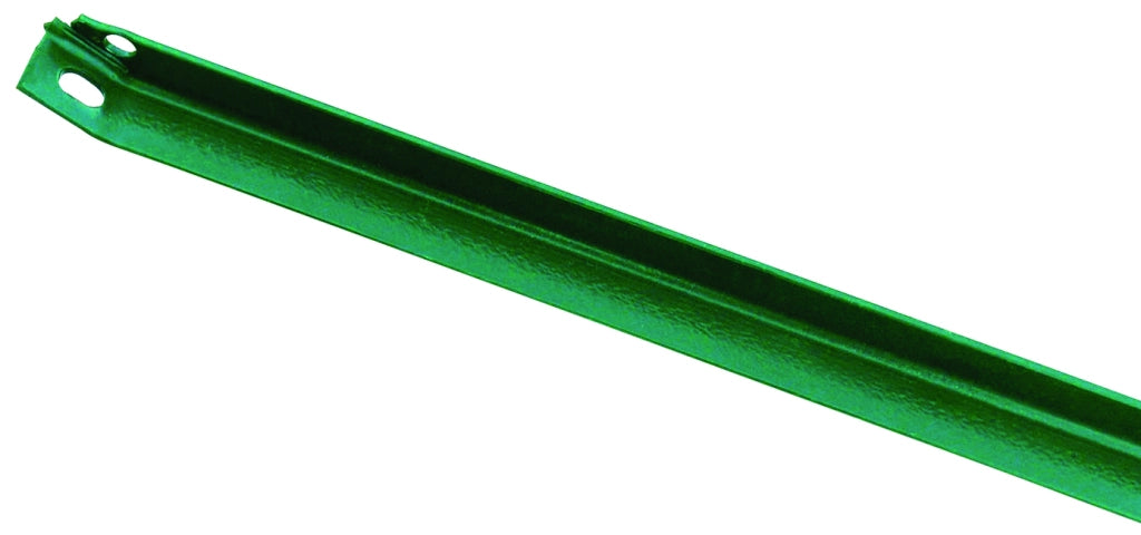 SAETTA PER RECINZIONI PLASTIFICATA VERDE H cm. 200  mm.25x25x3 10.00 pz