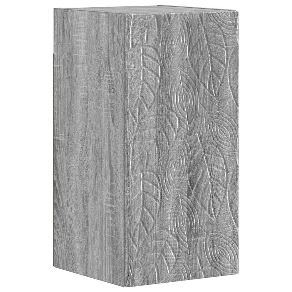 Set di Mobili da Bagno da 4 Pezzi DELFT Sonoma grigio 3417951