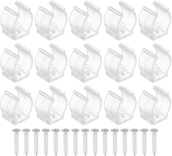 15 Stuks U Clips per Sostegno per Lampadine LED