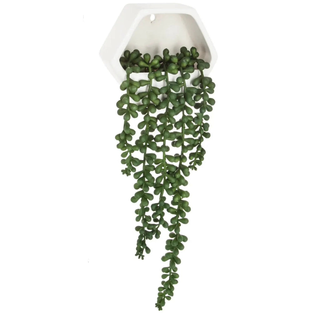 Pianta artificiale da appendere al muro da 42 cm