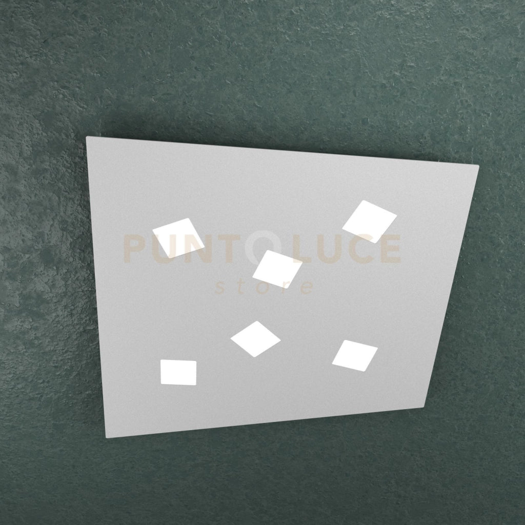 NOTE APPLIQUE-PLAFONIERA 6 LUCI GRIGIO 1140-6-GR
