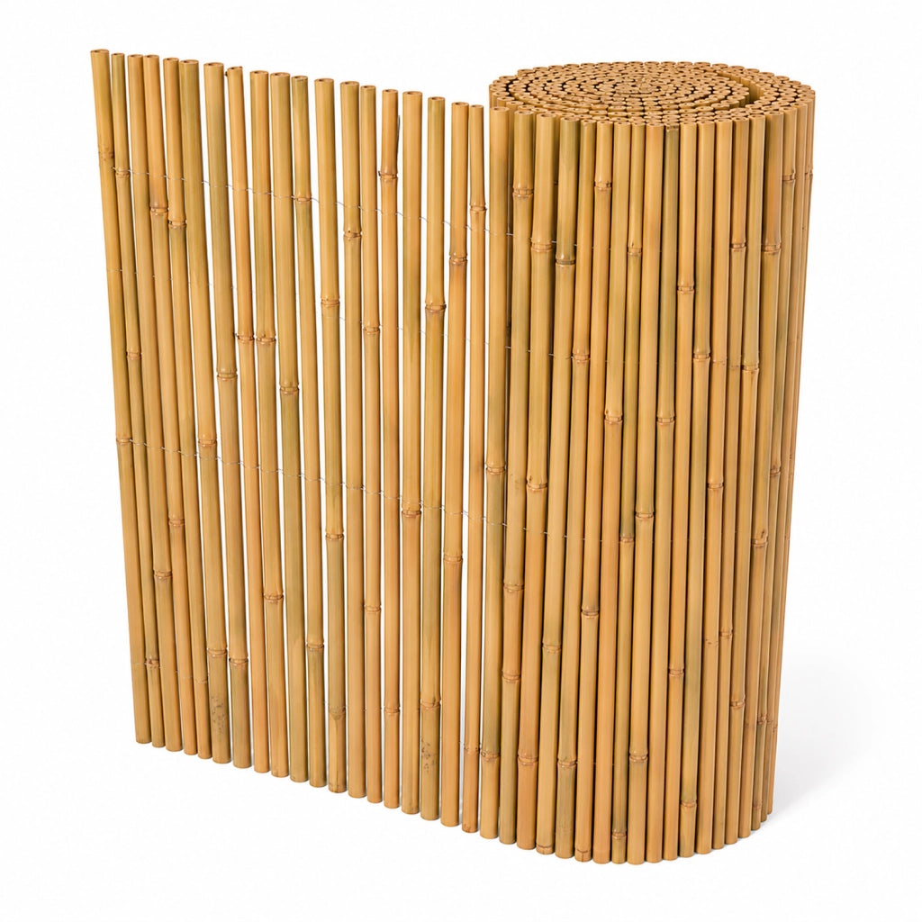 Arella In Bambù Naturale Per Recinzione E Copertura Da Esterno Schermatura Privacy Stuoia Canna Cannette Bamboo Ombreggiante Per Giardino Terrazza Balcone Gazebo 2x3 Metri