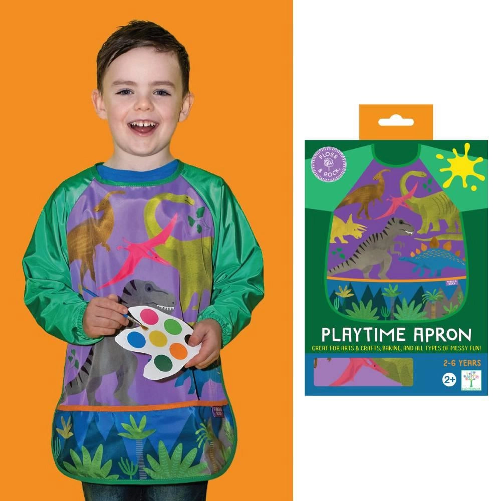 Floss & Rock - Apron - Dino