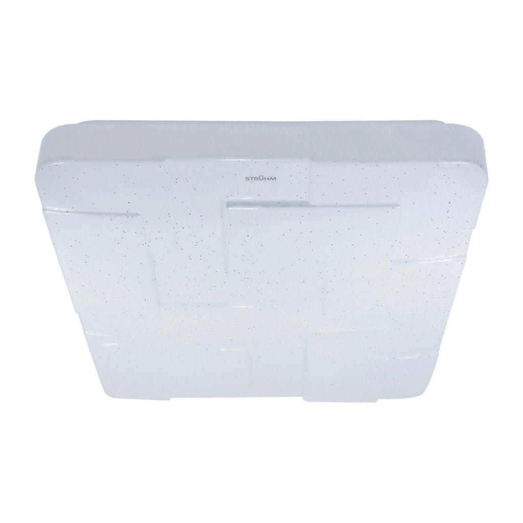 Plafoniera bagno LED Struhm Tetris quadrata bianca 48W