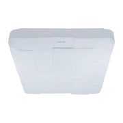Plafoniera bagno LED Struhm Tetris quadrata bianca 48W