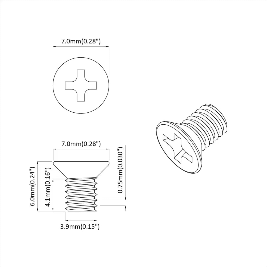 Viti a testa conica 32727 pcs Argento Ferro 864483