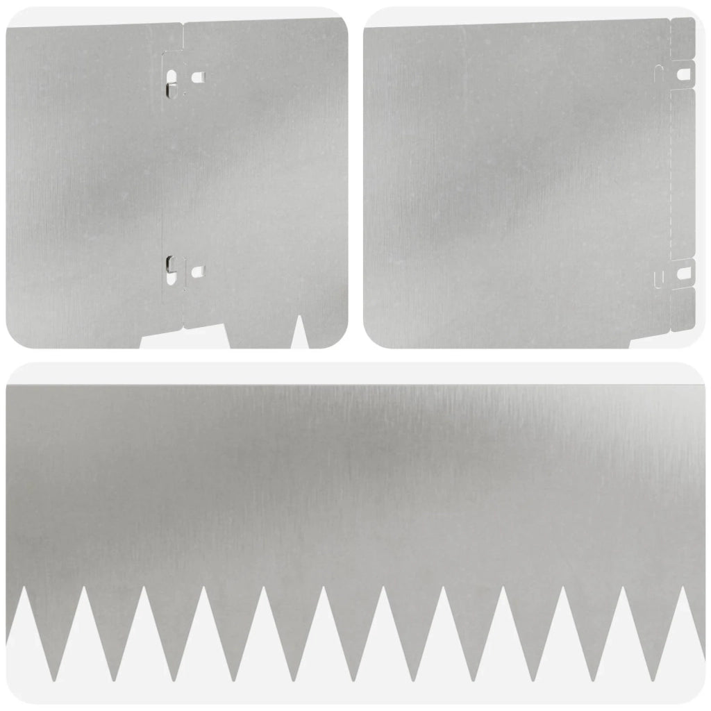 Bordura per Prato 10 pcs metallo 8008299
