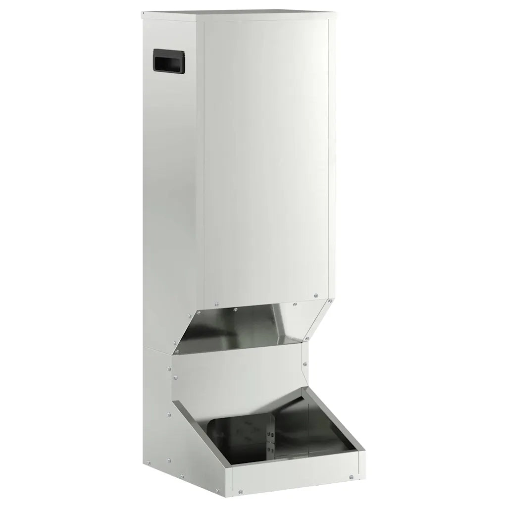 Mangiatore per cervi Argento 28 x 30 x 80 cm Acciaio zincato CFW1723343