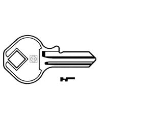 CHIAVI PER CILINDRI MASTER MS10- - MS10 DX - 10 pezzi SILCA