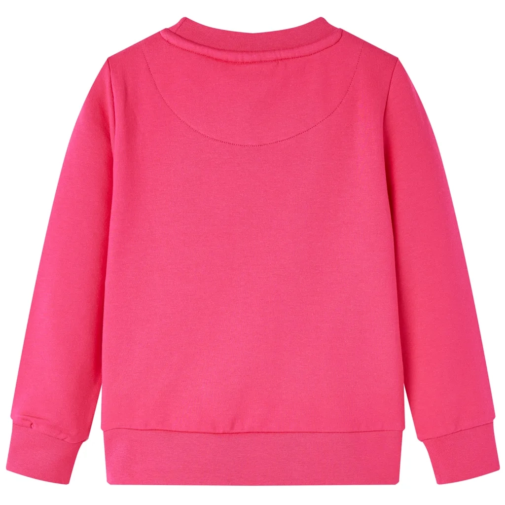 Felpa per Bambini Rosa Brillante 116
