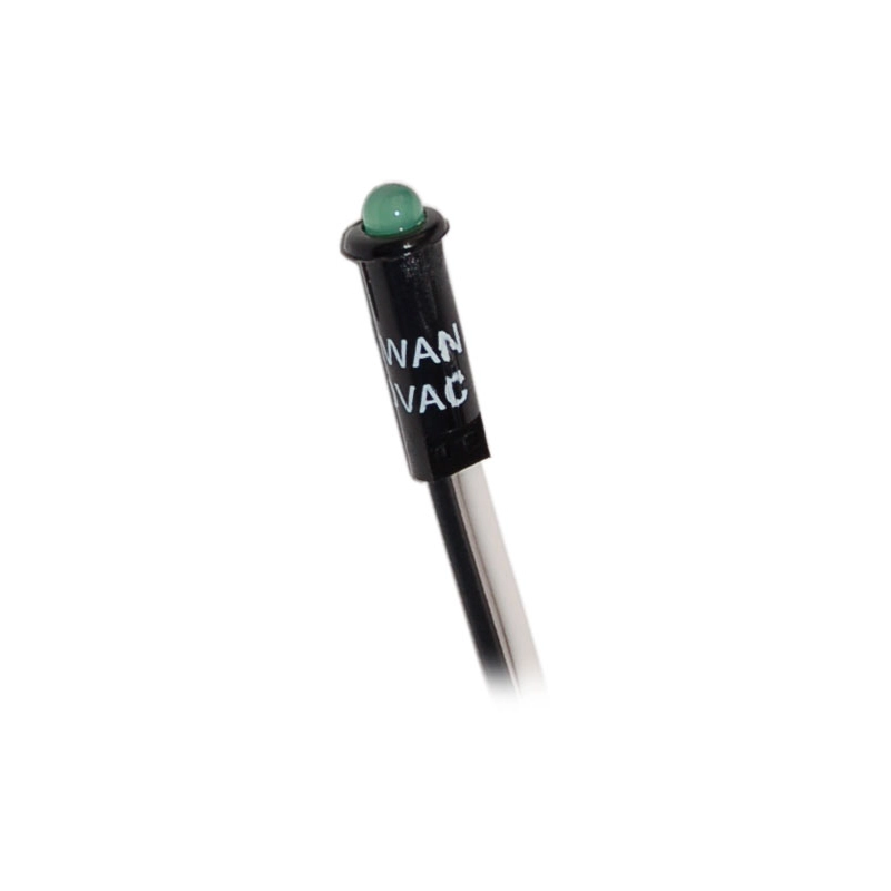 SPIA LED VERDE 12/24V
