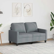 Divano a 2 Posti-Sofa 2 Posti Grigio Chiaro 120 cm in Tessuto 288044