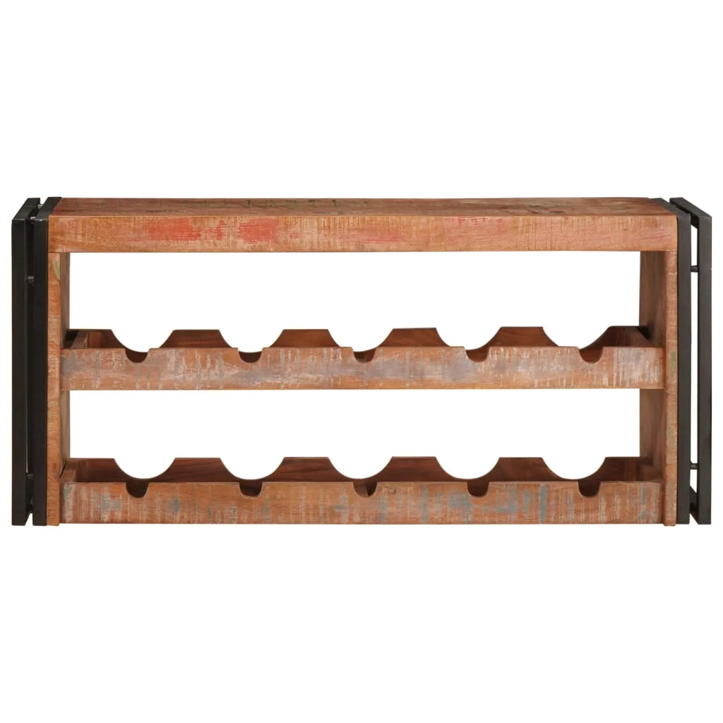 Portabottiglie 100 x 45 x 33 cm Legno massello riciclato CFW5927877