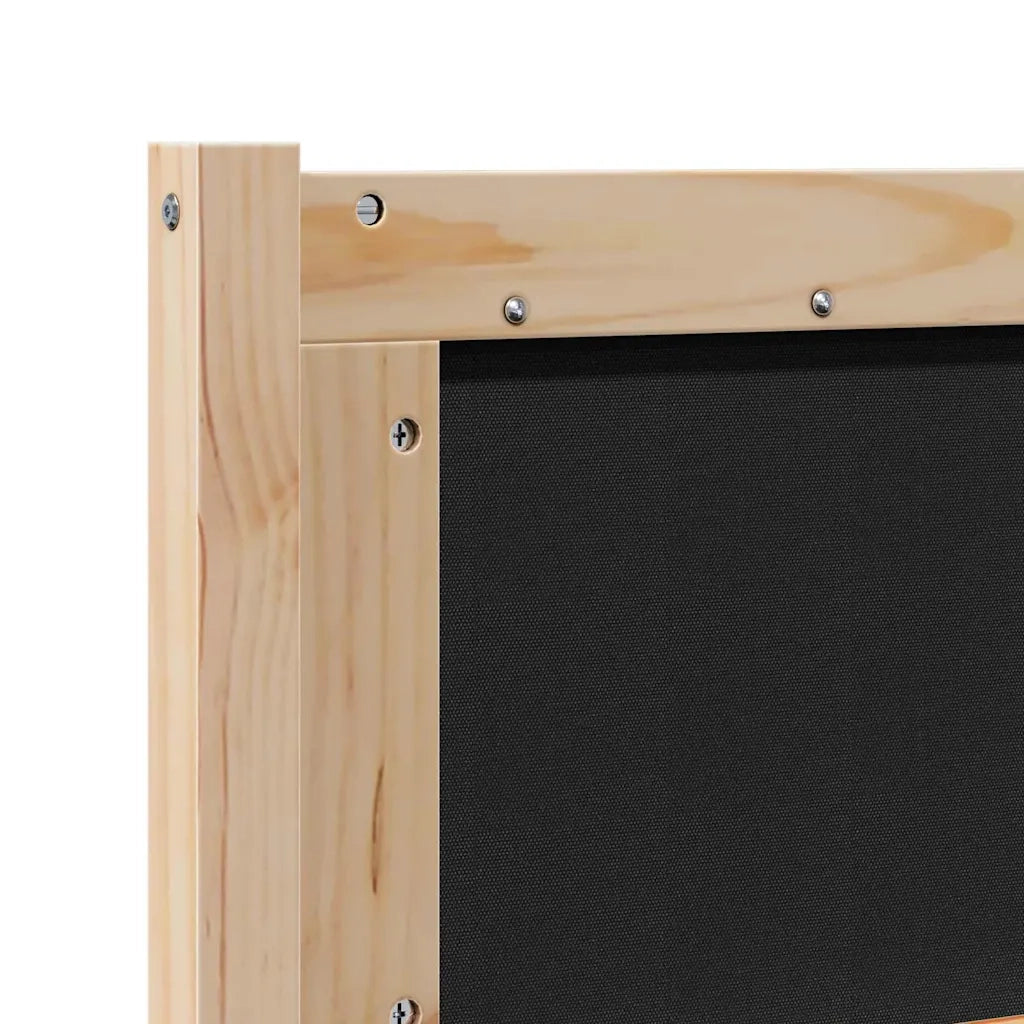 Testiera Altro Marrone 135 cm Legno di pino massello 878961