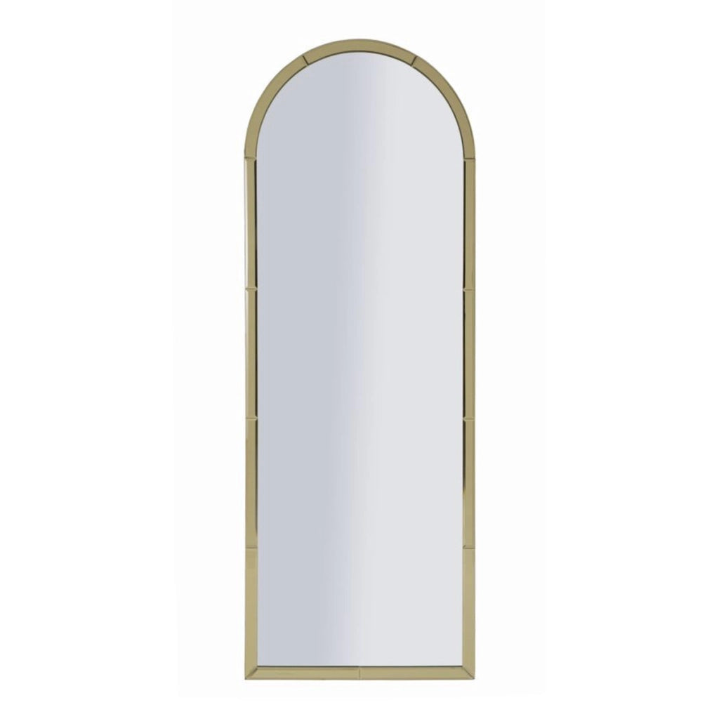 Specchio con Cornice VKH697, Oro, MDF, 150x55x2 cm