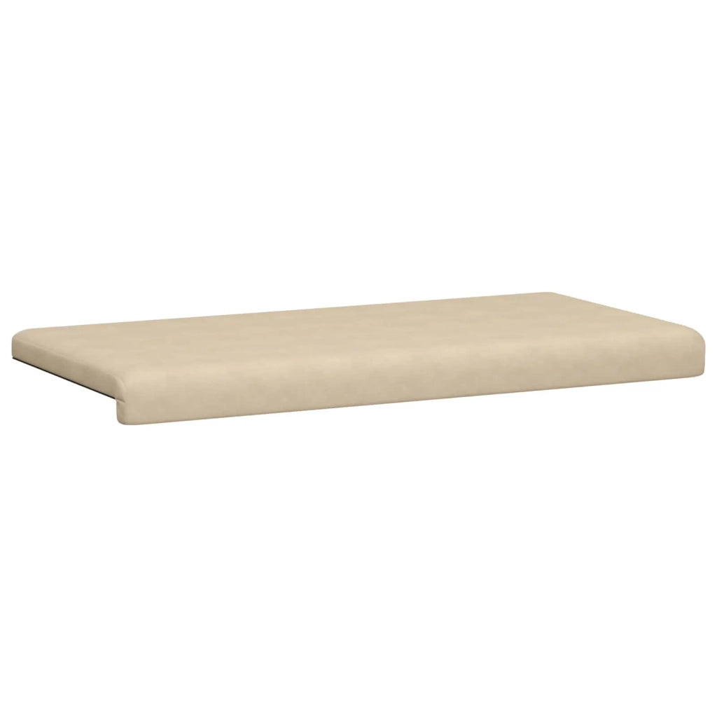 Cuscino per panchina Microfibra Crema Profondità 35 cm 42043287
