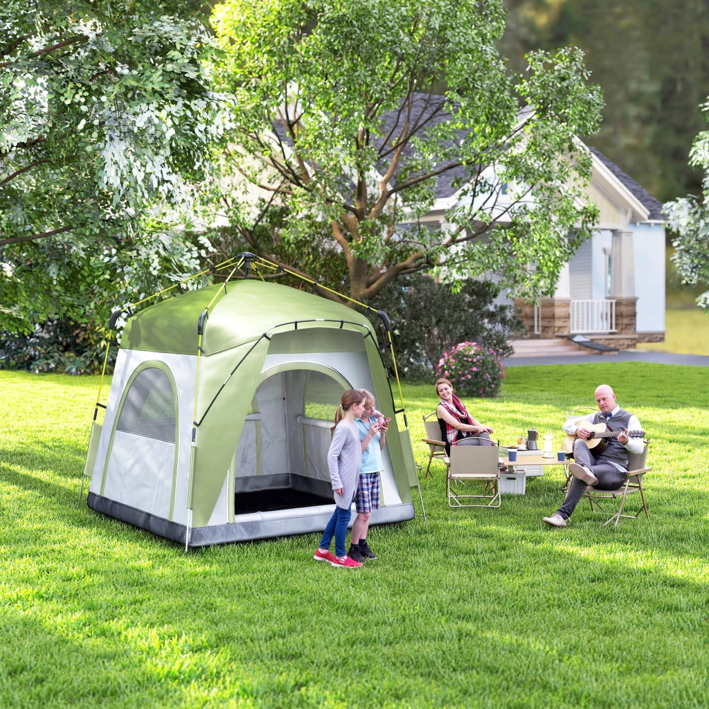 Tenda da campeggio pop up ¨C Minimal ¨C Verde grigio