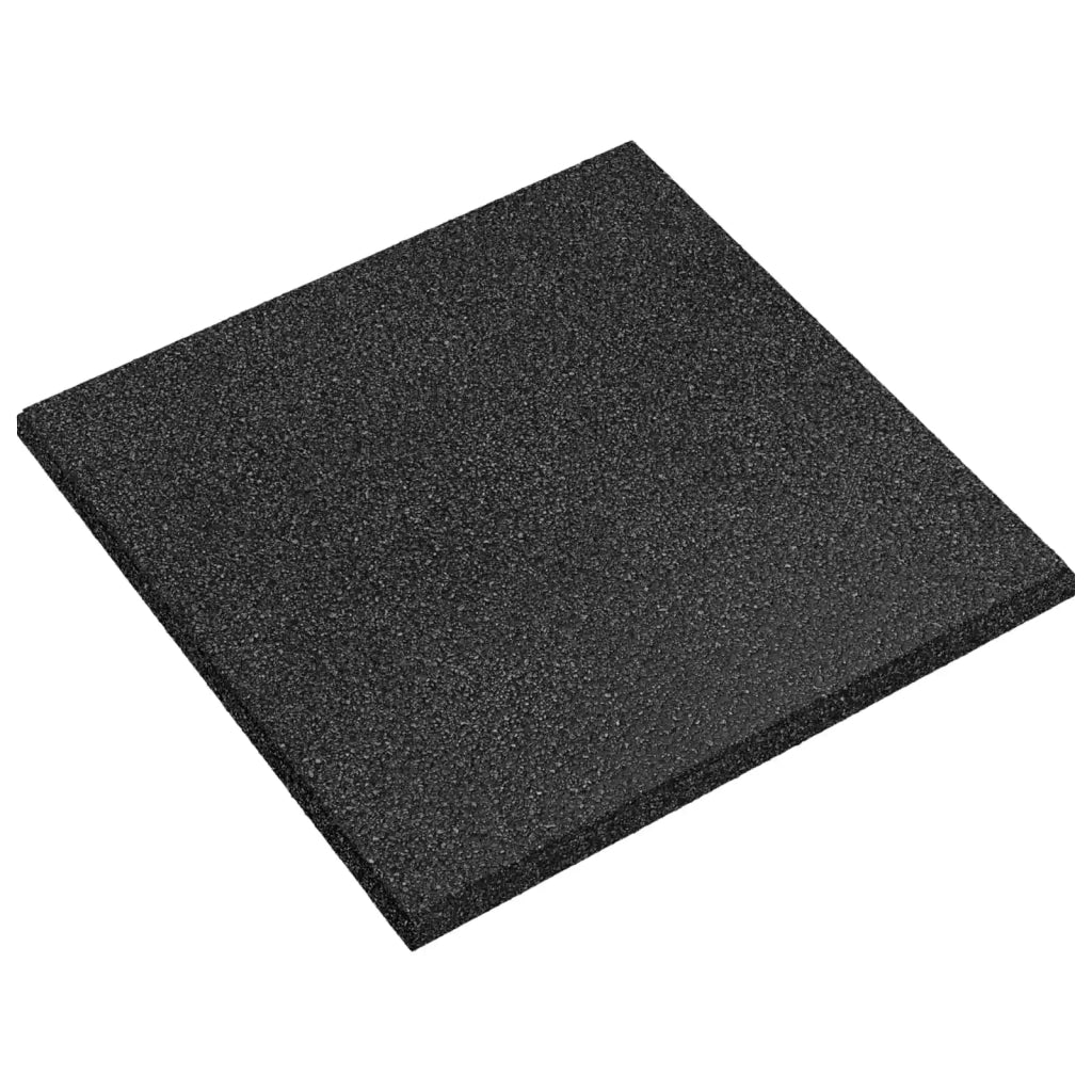 Piastrelle per Protezione dalle Cadute 6 pcs Nero 50 x 50 cm 42046714