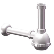 SIFONE PP A BOTTIGLIA 1 VASCA - BIANCO MM 40/32 11/2- 5 pezzi