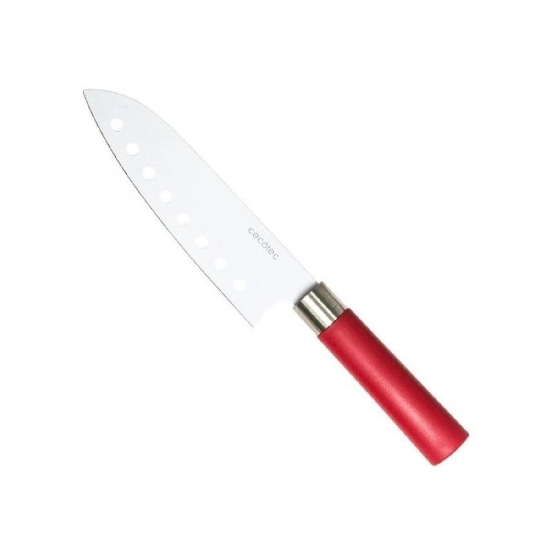CECOTEC 01003 - Set 4 coltelli Santoku con rivestimento in ceramica