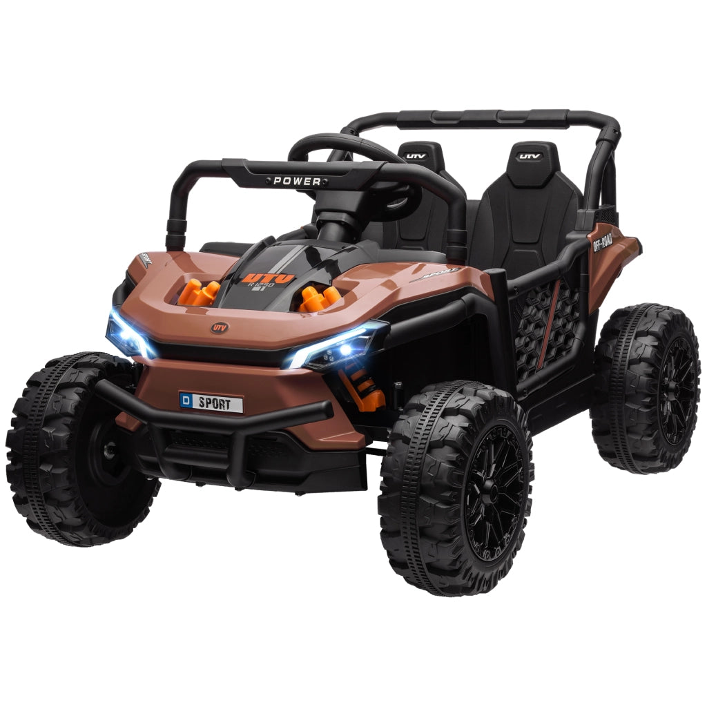 Veicolo elettrico per bambini UTV ¨C Minimal ¨C 103x69x59 cm marrone