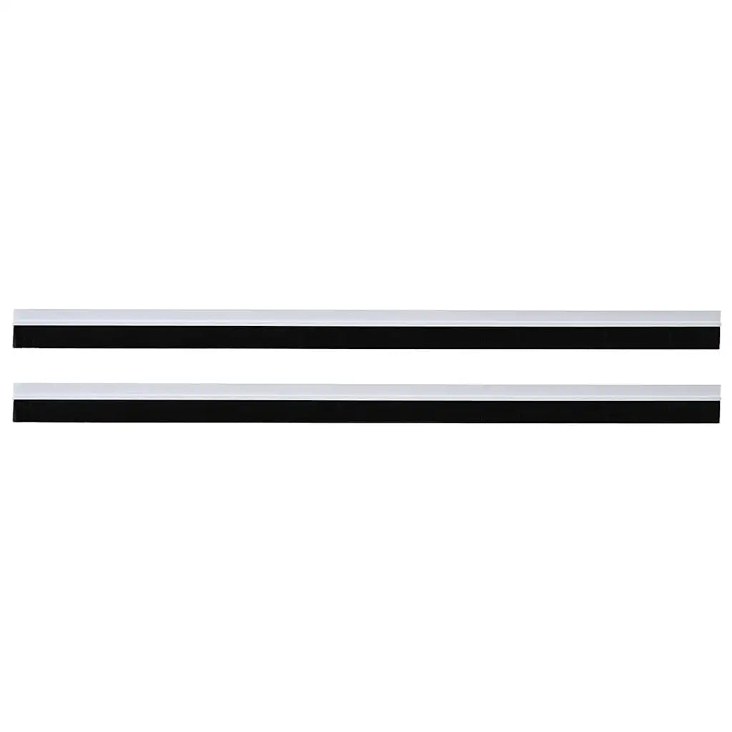 Spazzole per porte autoadesive 2 pz Bianco 100 cm CFW2215548
