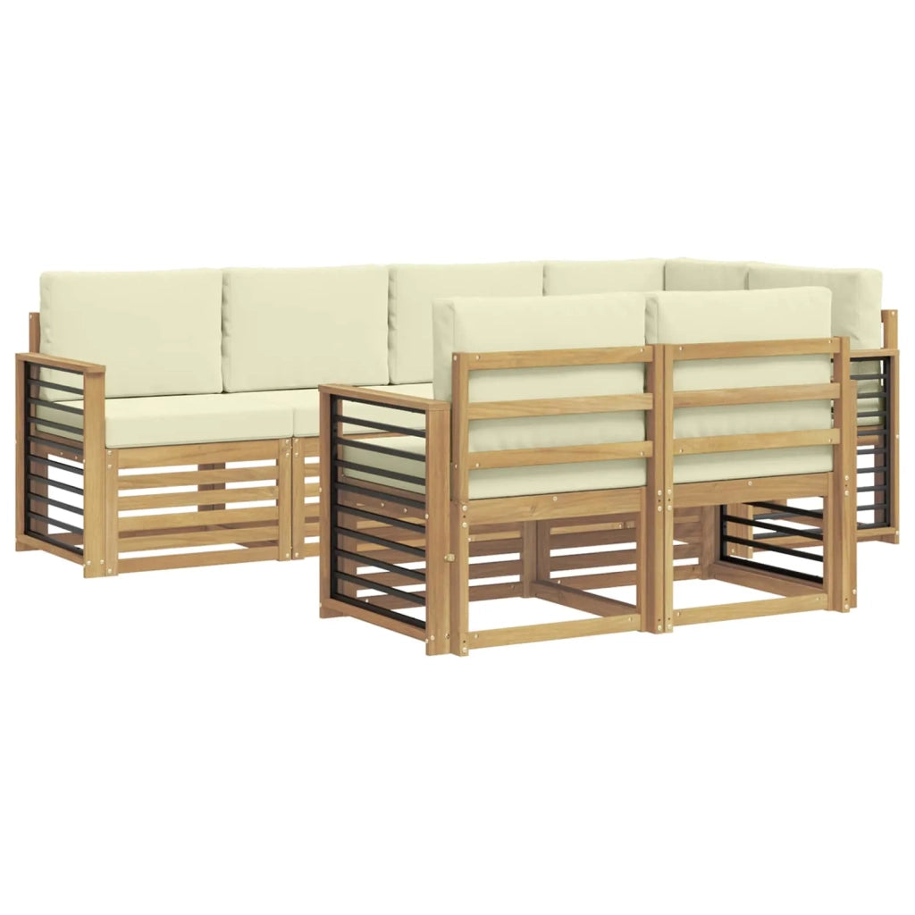 Set divani Legno di Acacia Massello 3392005
