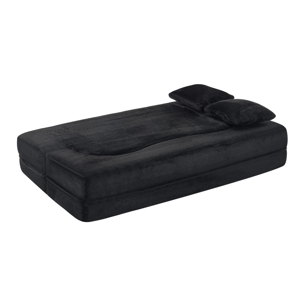 Divano Letto Futon Pieghevole ¨C Xylo ¨C Nero