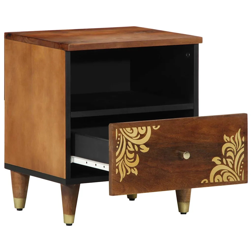 Armadio da Notte 2 pcs Marrone miele 40 x 33 x 46 cm 4018743