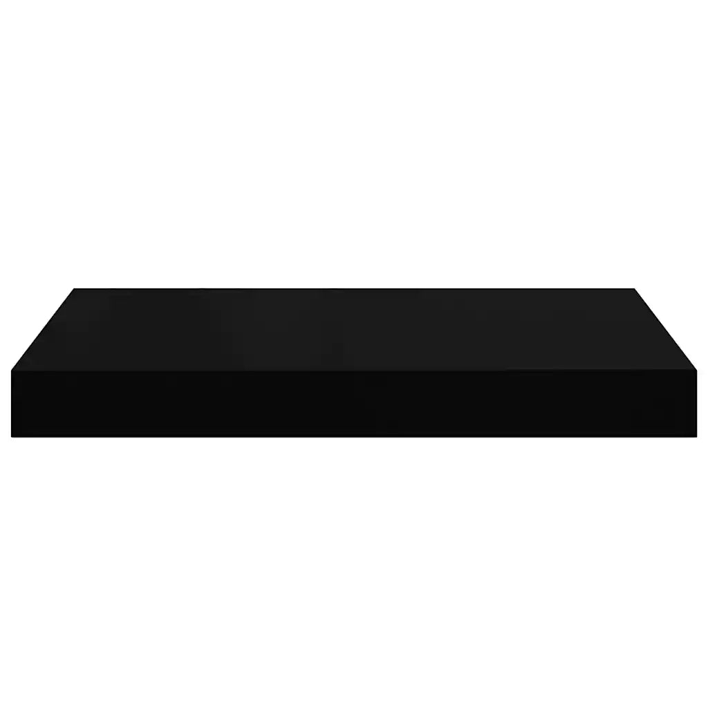 Scaffale a Parete Nero 40x23x3,8 cm in MDF 323826