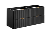 Set mobili bagno 120 cm Adel Black 120 cm