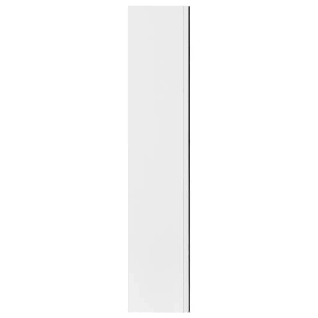 Armadietto a Specchio Bianco 60x15x75 cm in MDF 323607