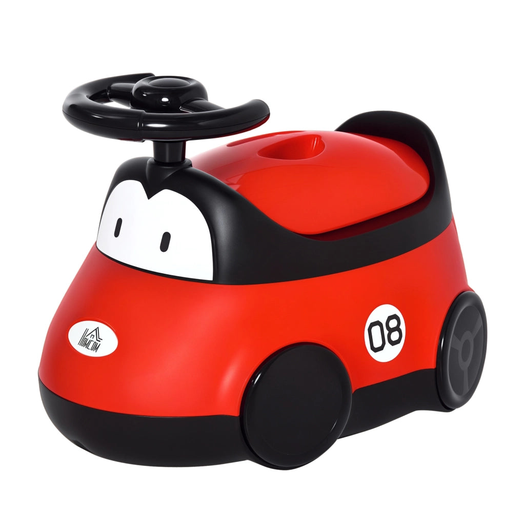 Orinalino per Bambini Forma Auto ¨C zephmum ¨C Rosso 40x27.5x29.1 cm