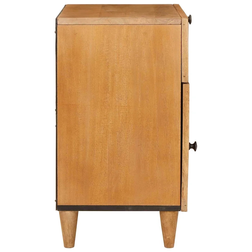 Comodino | Armadio da Notte | Mobiletto da notte Marrone Chiaro 50 x 33 x 60 cm